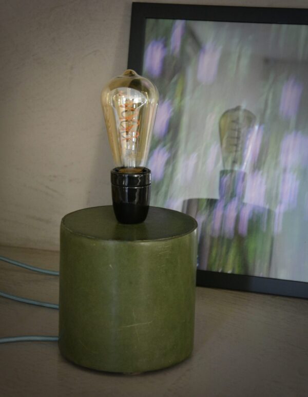 LederLamp Groen