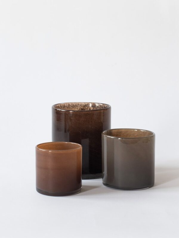 Lyric windlicht brown