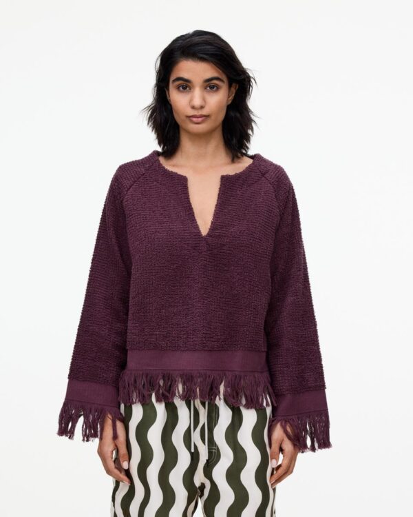 SHIRT BURGUNDY TILLIE