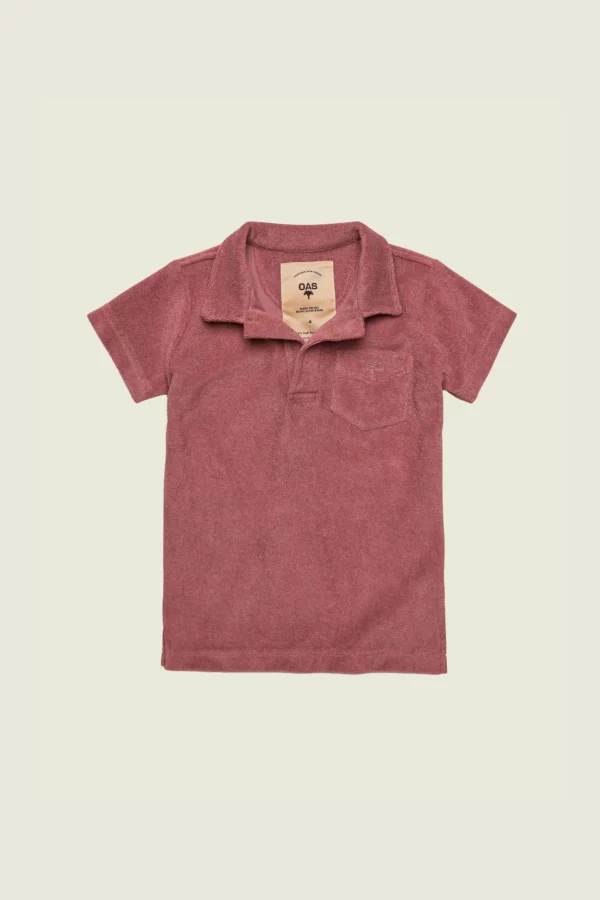 SHIRT DUSTY PLUM POLO
